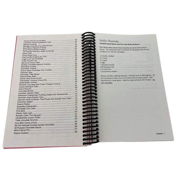 Boomer Book for the Sooner Cook 2008 OU Community Cookbook United Way Norman OK - Picture 7 of 10